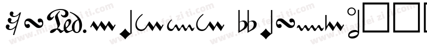 NotaBene XBold字体转换